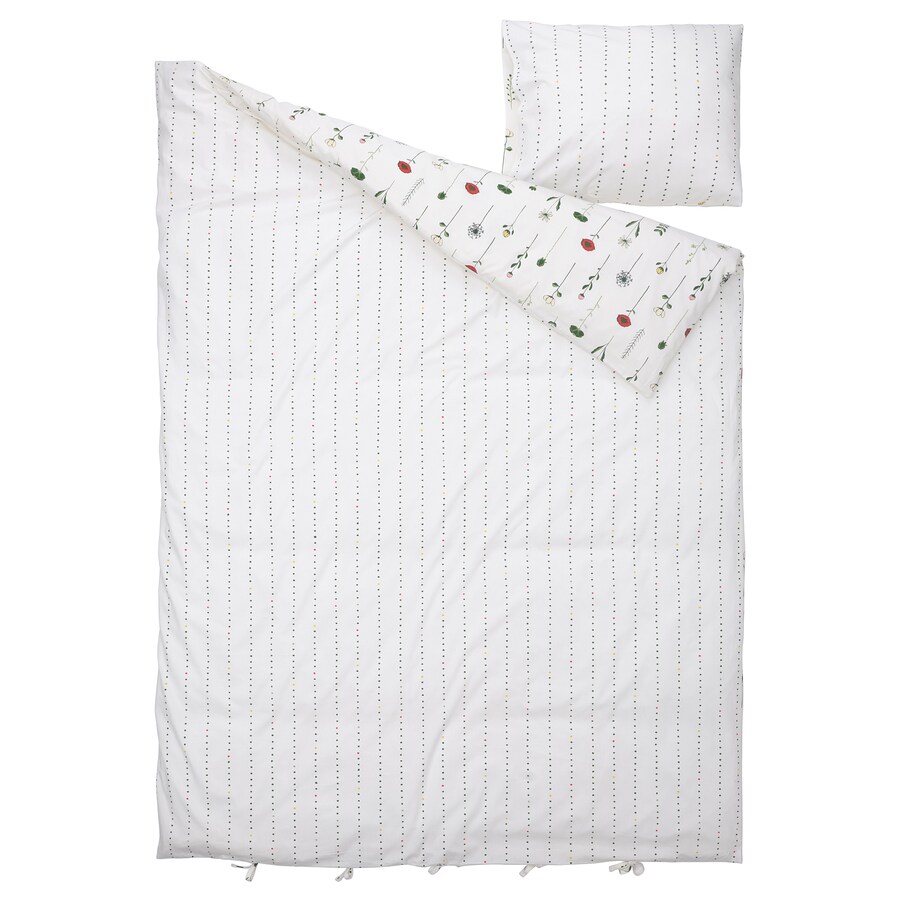 IKEA NTTSLANDA QUILT COVER PILLOWCASE 150X200CM