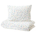 IKEA MOJLIGHET QUILT COVER PILLOWCASE 150X200CM