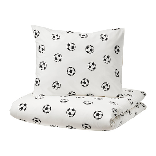 IKEA SPORTSLIG QUILT COVER PILLOWCASE 150X200CM