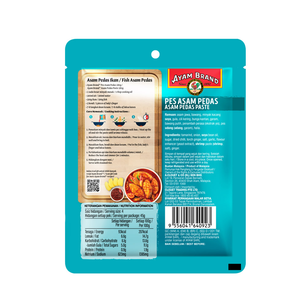 AYAM ASAM PEDAS PASTE 180G