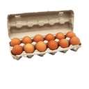 THEEFARIDHOO TASTIEST CAGE FREE 12 LARGE BROWN EGGS