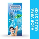 GILLETTE VENUS SMOOTH SENSITIVE WITH ALOE VERA 