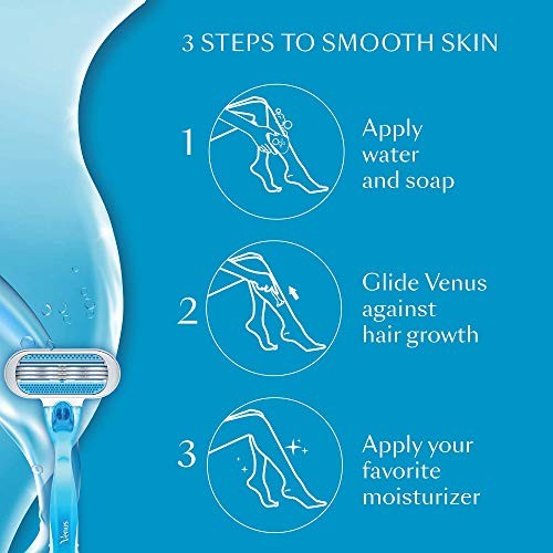 GILLETTE VENUS SMOOTH SENSITIVE WITH ALOE VERA 