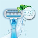 GILLETTE VENUS SMOOTH SENSITIVE WITH ALOE VERA 