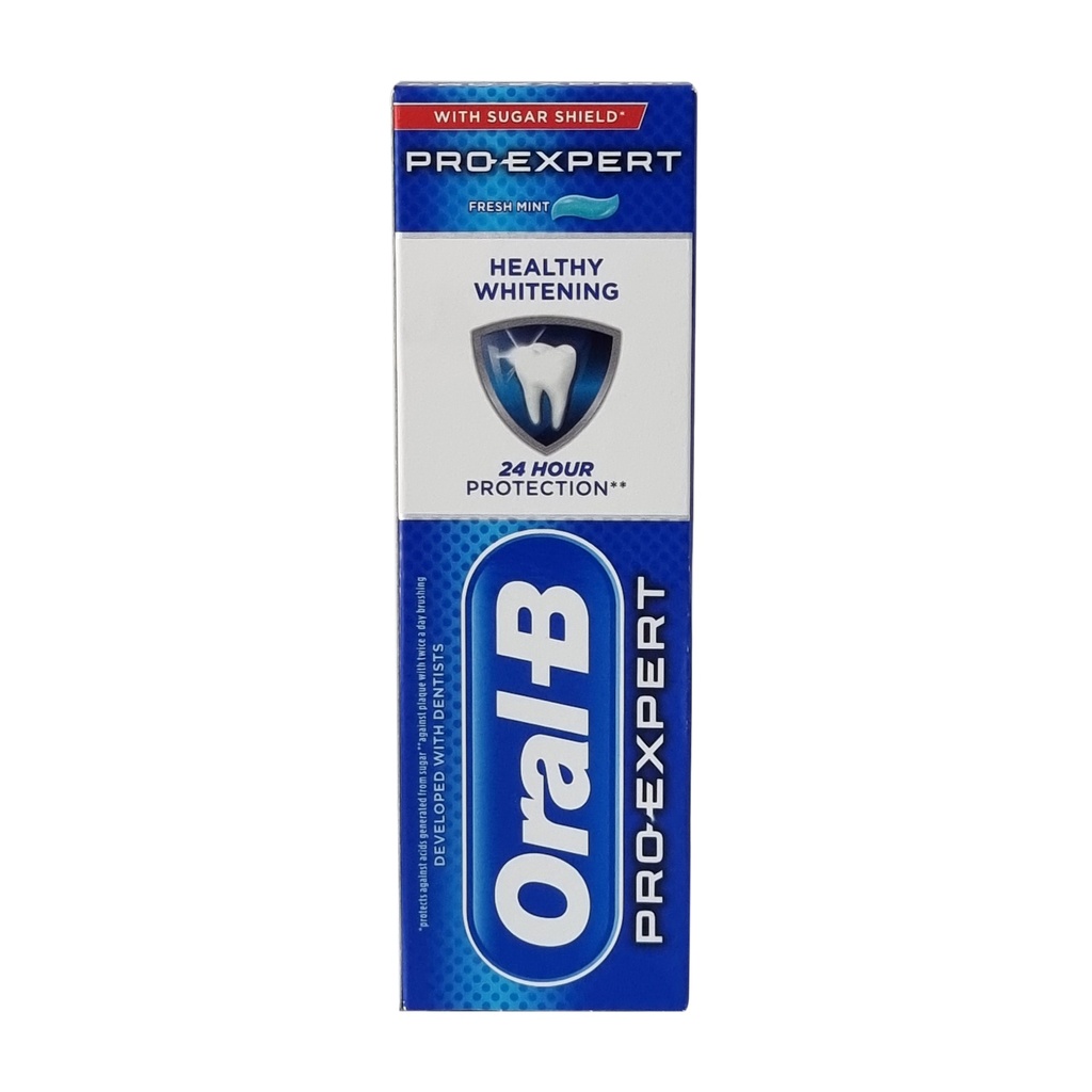 ORAL-B PRO EXPERT HEALTHY WHITENING TOOTHPASTE 75ML