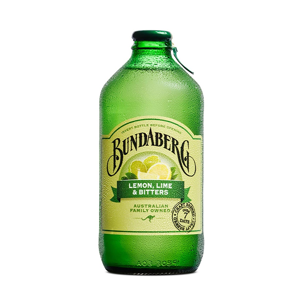 BUNDABERG LEMON, LIME & BITTERS 375ML