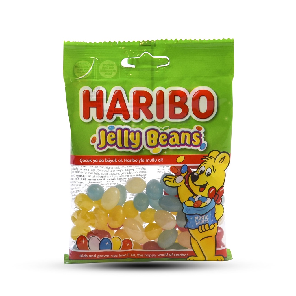 HARIBO JELLY BEANS 80G