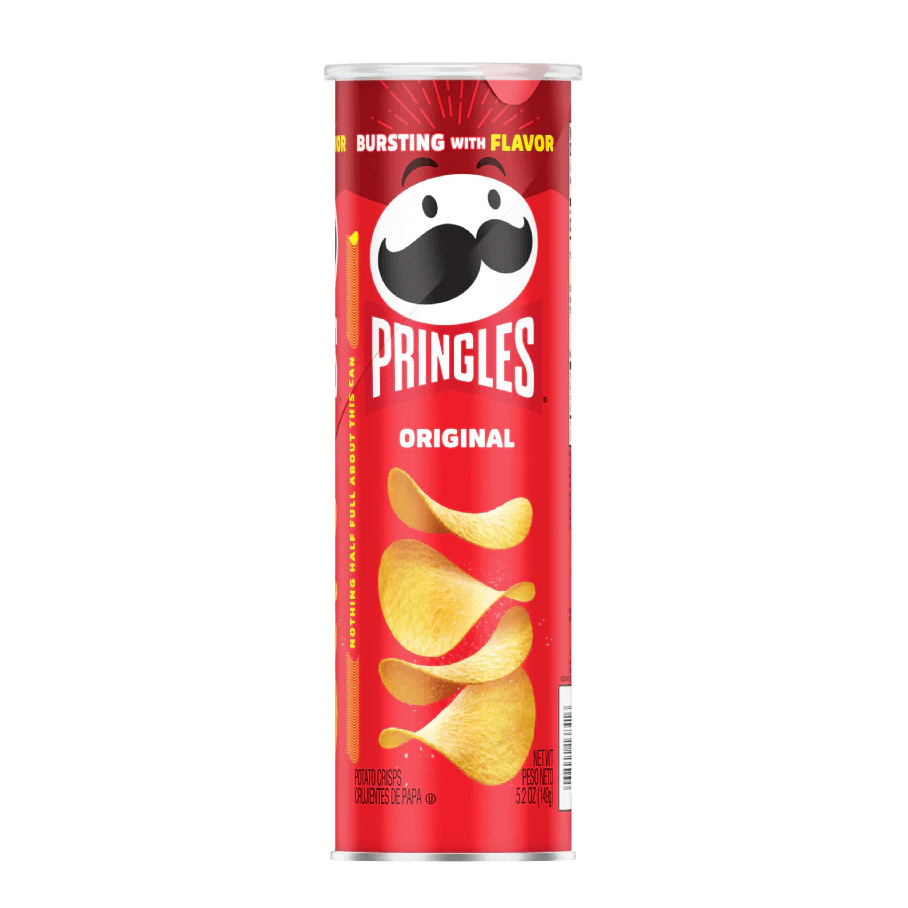 PRINGLES POTATO CHIPS ORIGINAL 147G