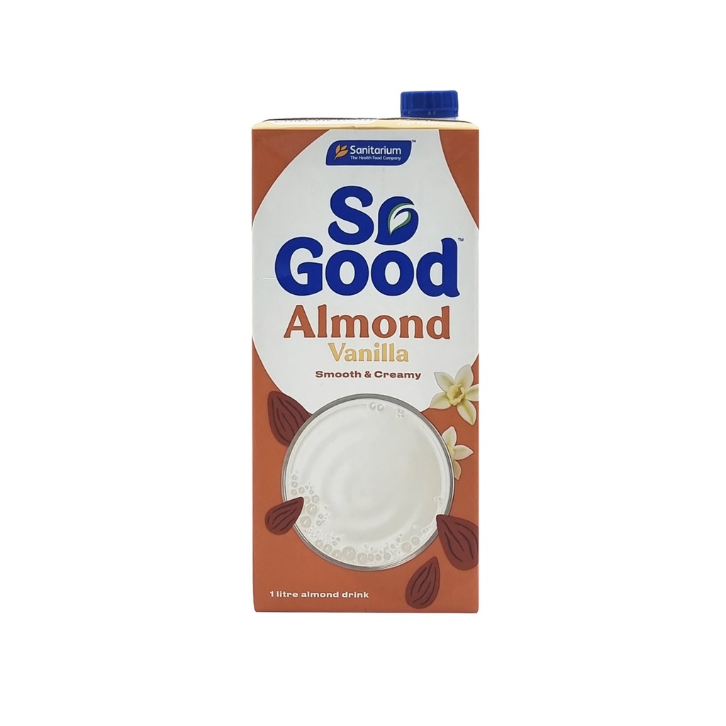 SO GOOD ALMOND MILK 1LTR VANILLA