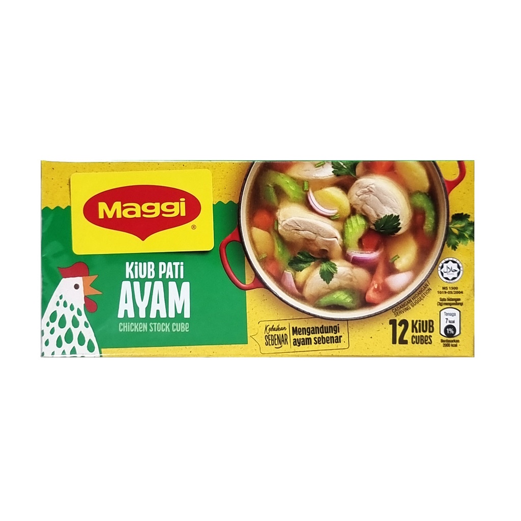 MAGGI 12 CHICKEN STOCK CUBE 120G