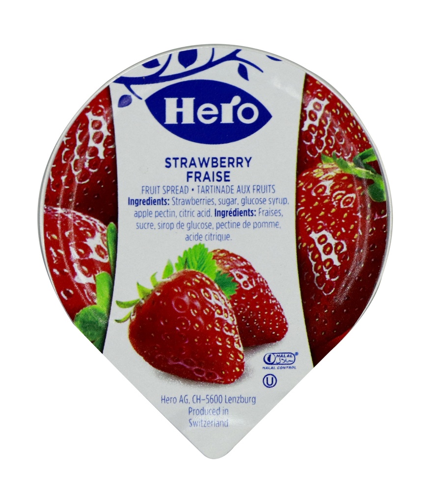 Hero Strawberry Jam 14.2g