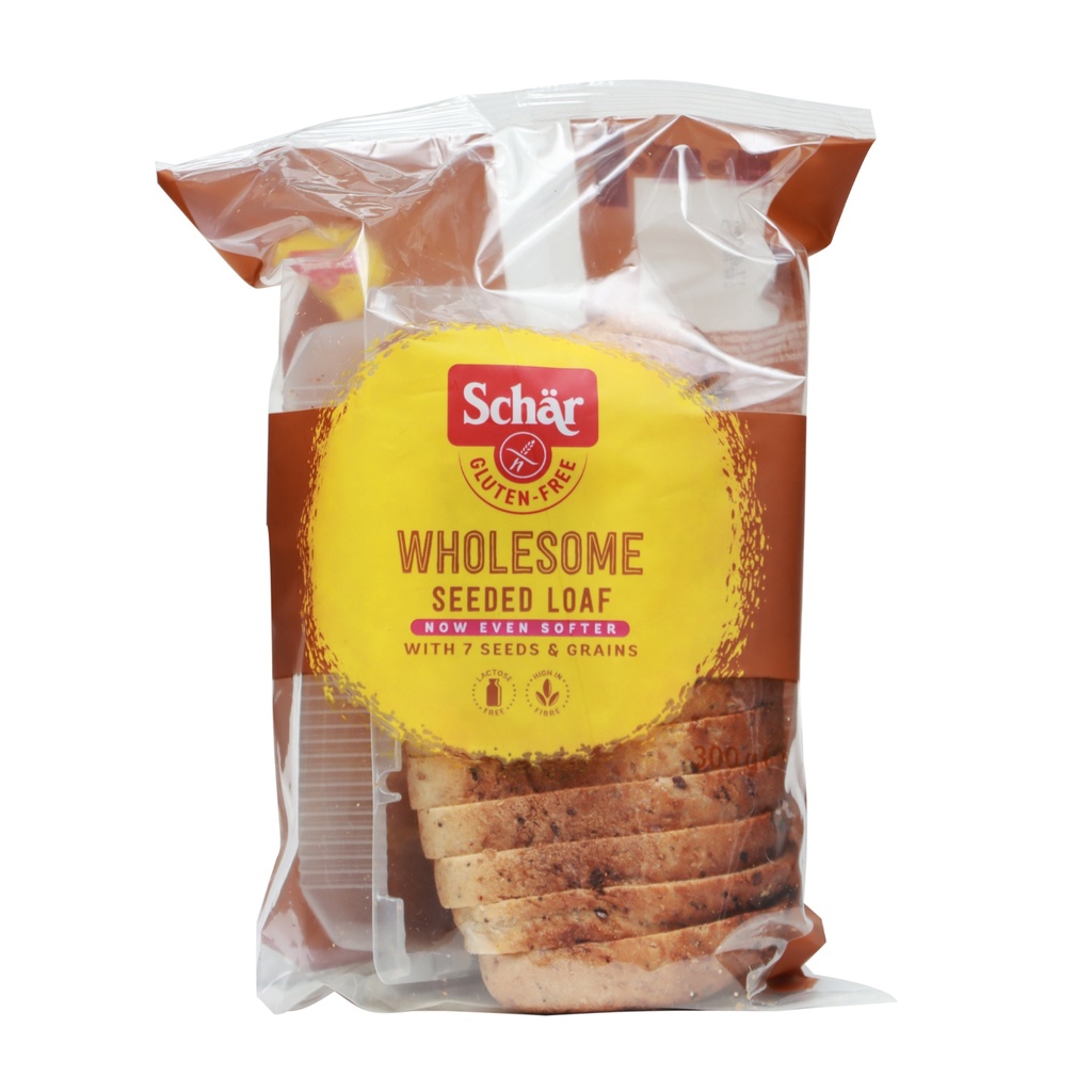 SCHAR GLUTEN FREE WHOLESOME SEEDED LOAF 300G