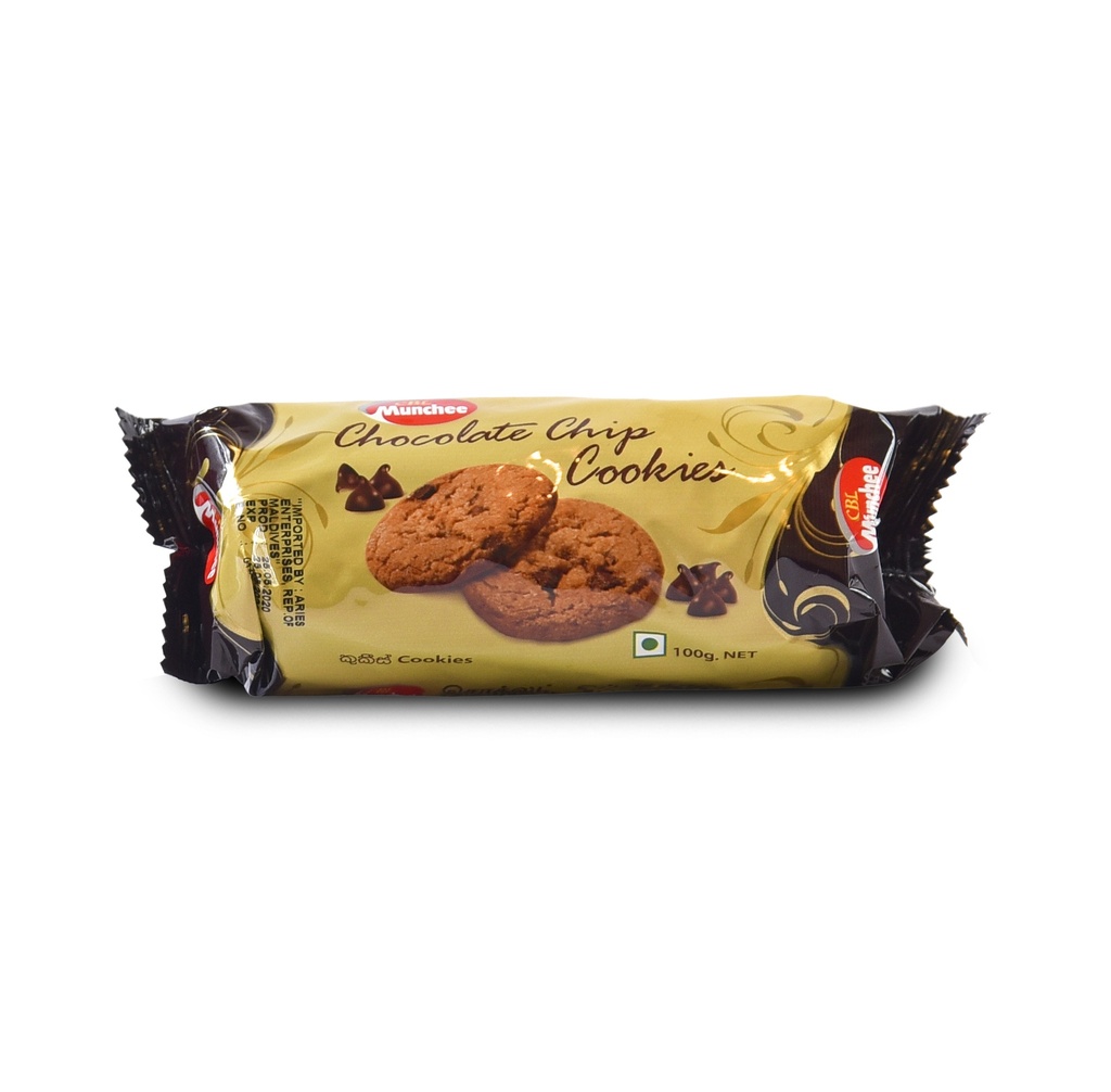 MUNCHEE CHOCO CHIP COOKIES 100G