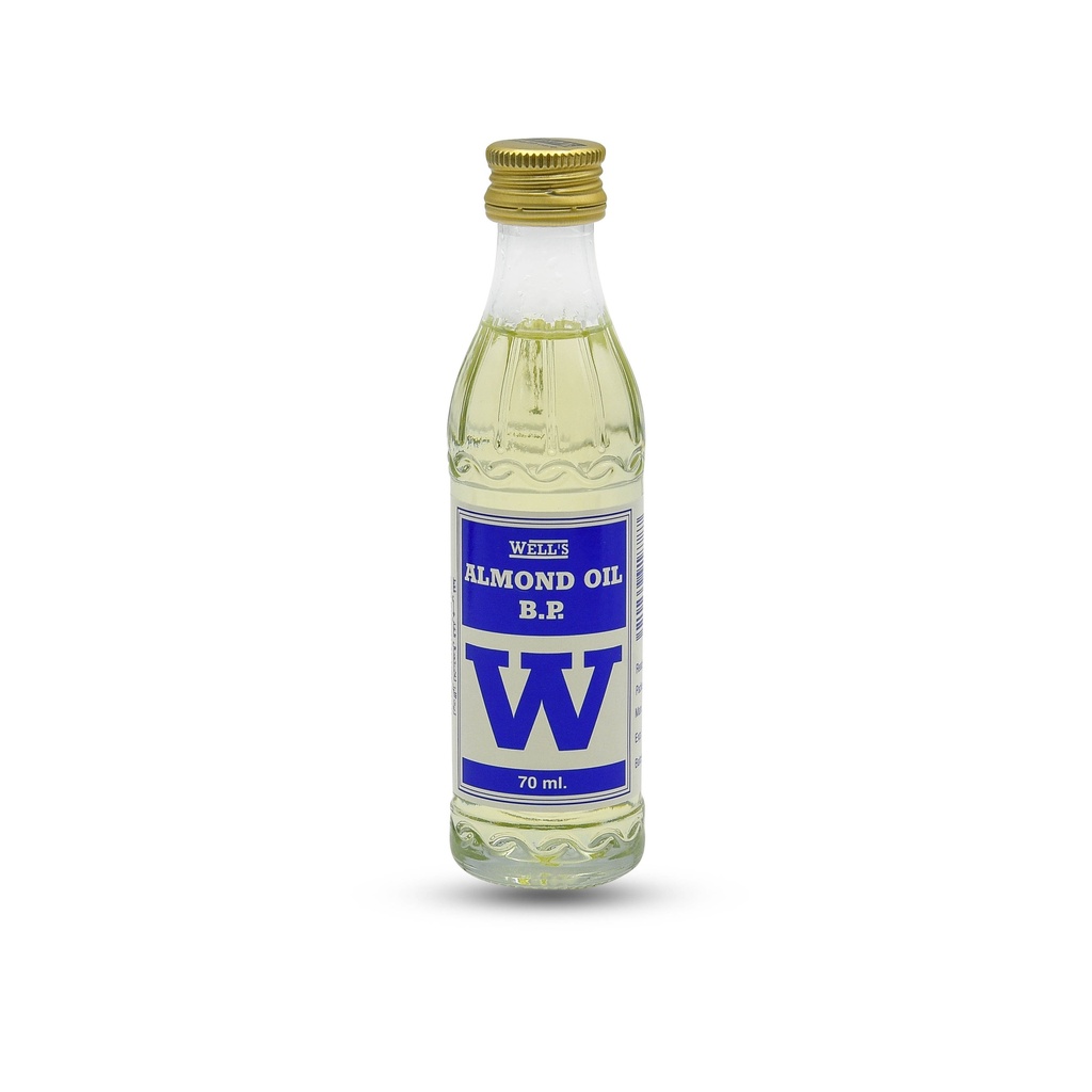 WELL'S ALMOND OIL B.P. 70ML