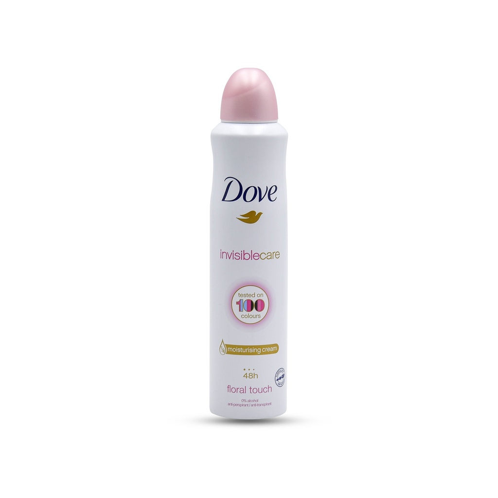 Dove Body Spray Deodarant Invisible Care Floral Touch 250ml
