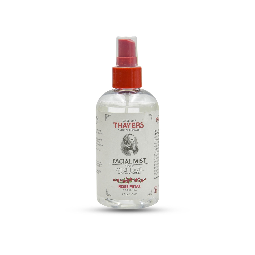 THAYERS FACIAL MIST ALOE VERA FORMULA ROSE PETAL 237ML