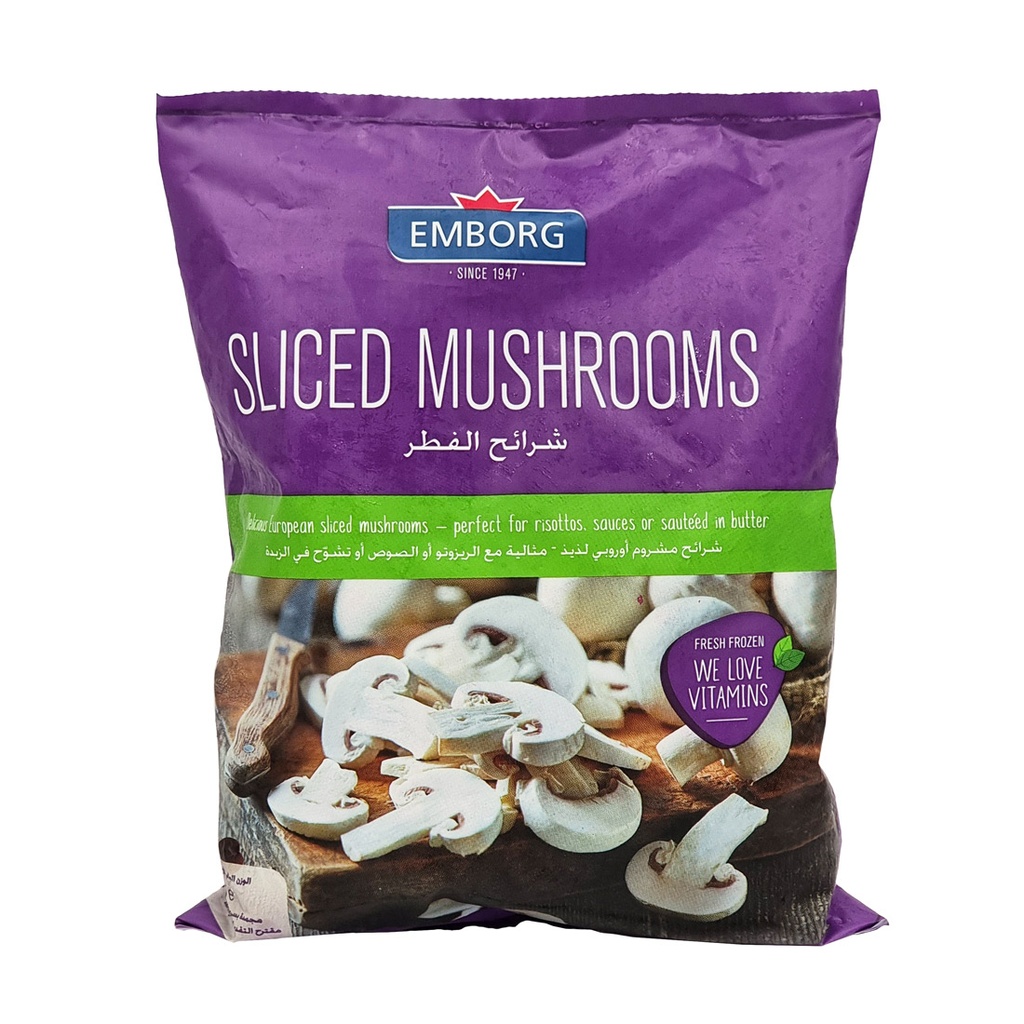 EMBORG SLICED MUSHROOMS 450G