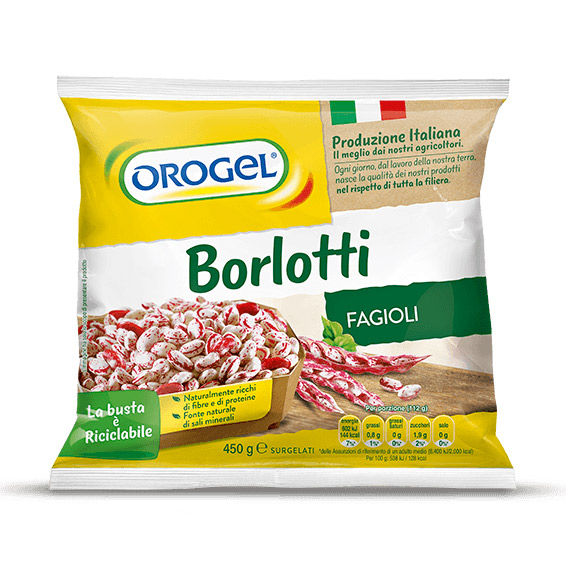 OROGEL BORLOTTI BEANS 450G