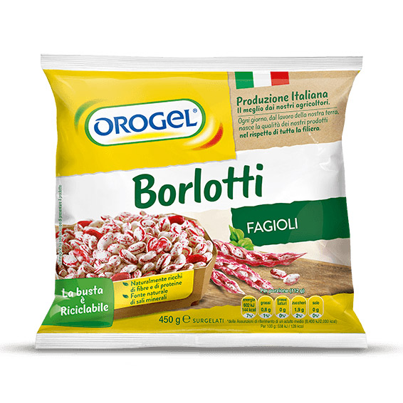 Orogel Borlotti Beans 450g