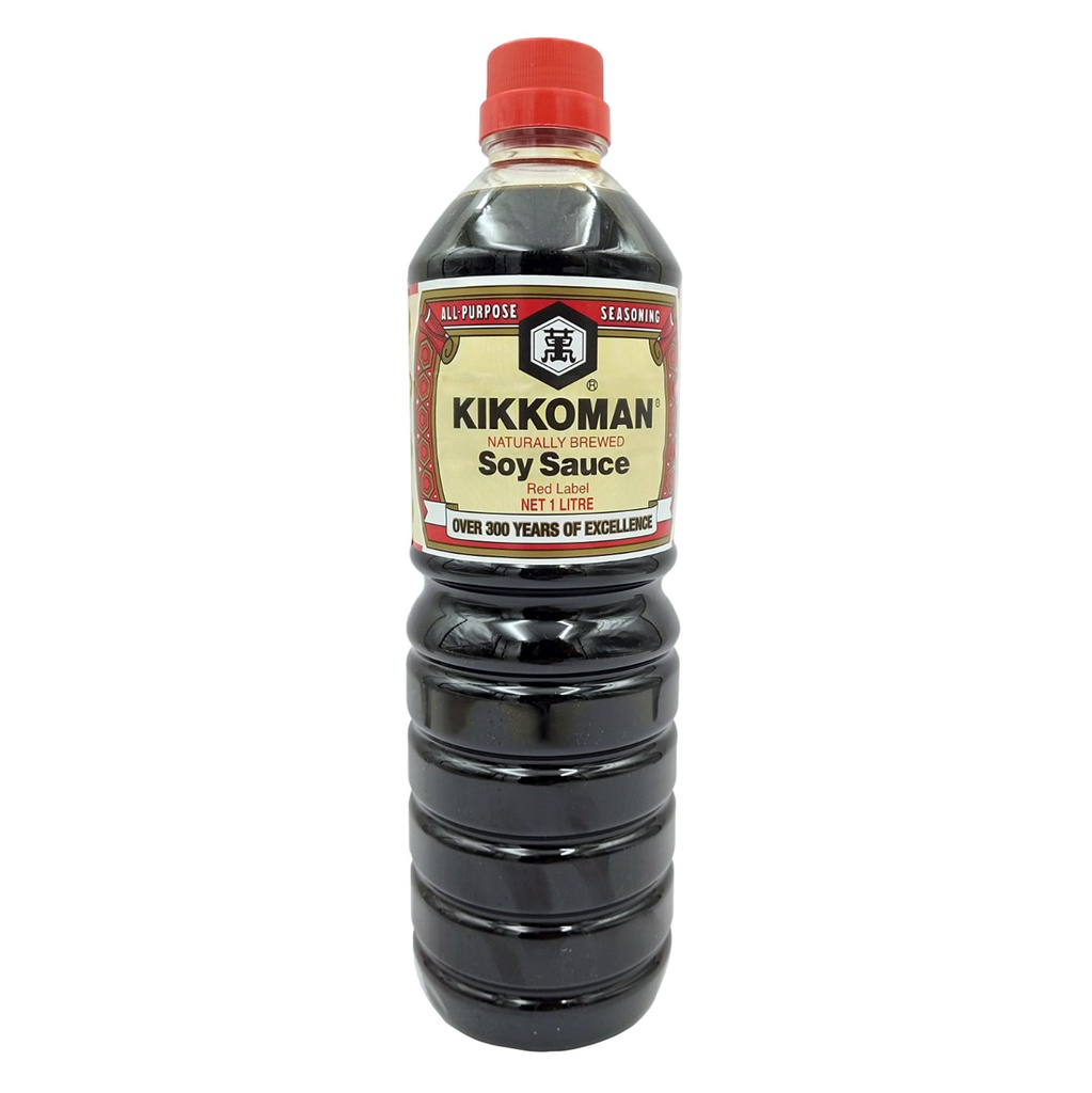 KIKKOMAN SOY SAUCE 1LTR