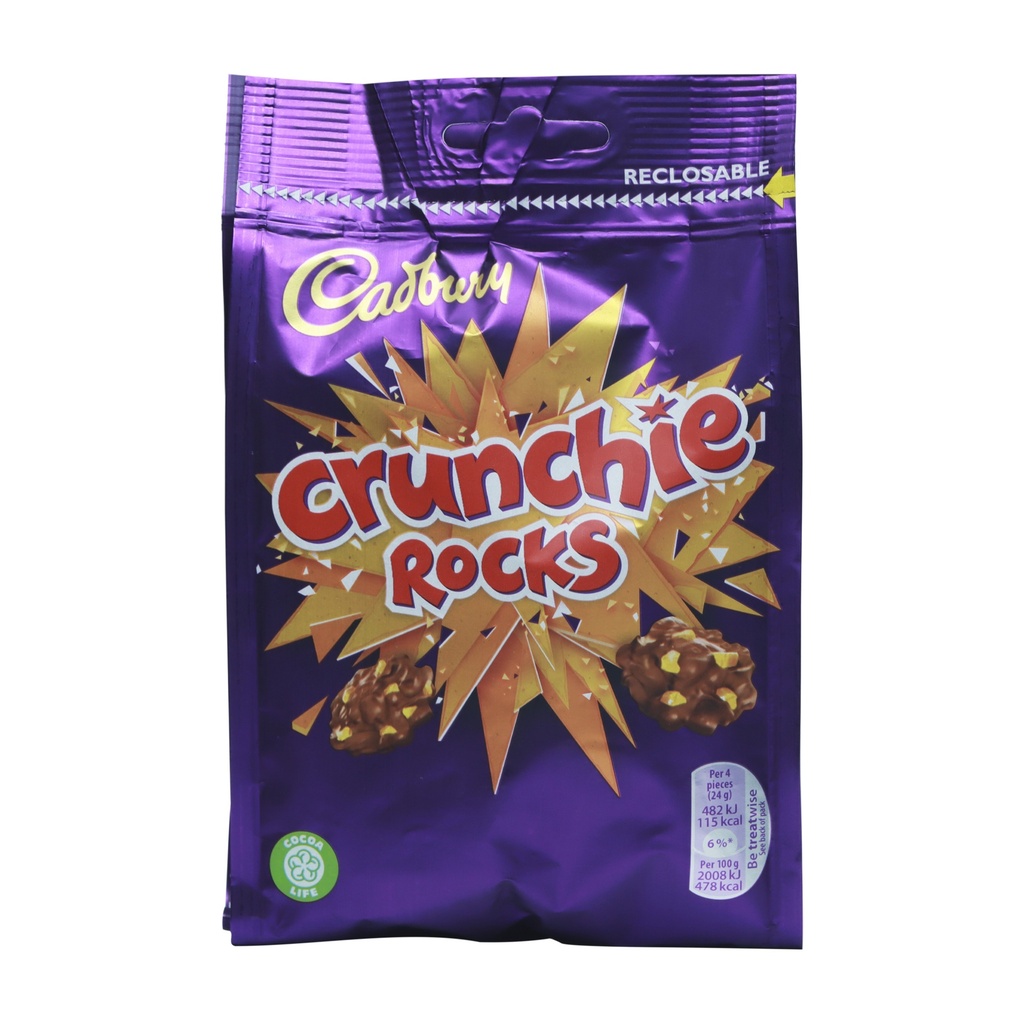 CADBURY CRUNCHIE ROCKS 110G