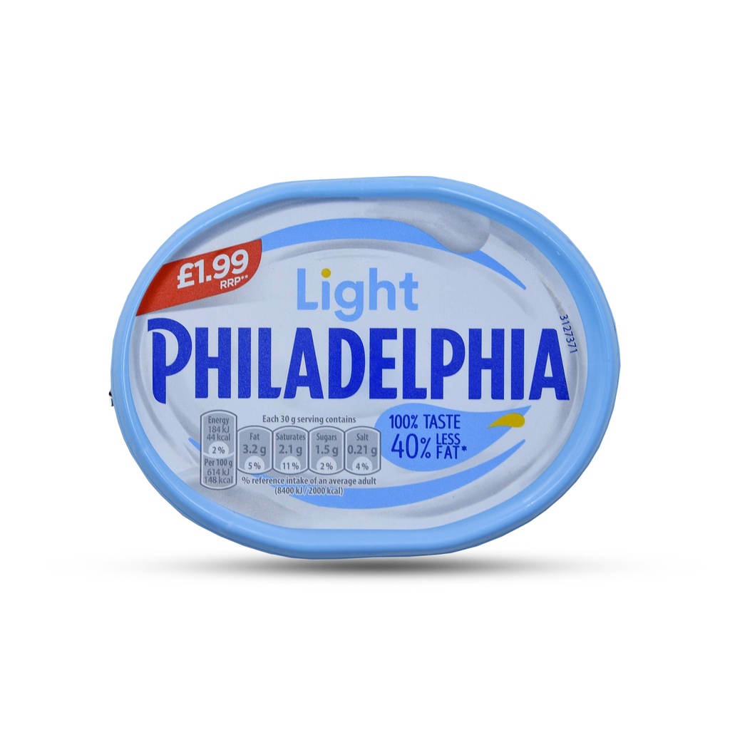 PHILADELPHIA CREAM CHEESE LIGHT 165G