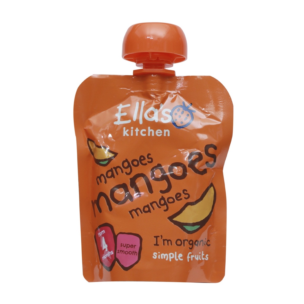 ELLA'S KITCHEN ORGANIC MANGO PUREE 4+ MONTHS 70G