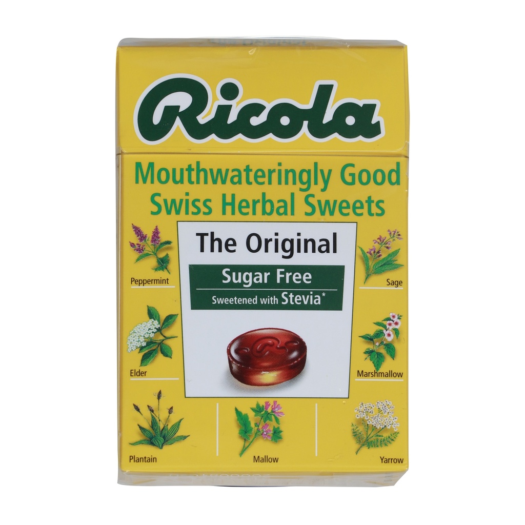 RICOLA THE ORIGINAL SUGAR FREE SWEETS 45G