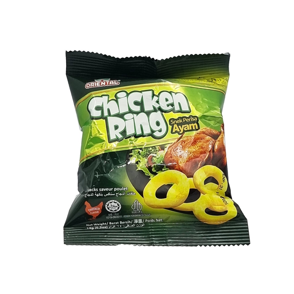 ORIENTAL CHICKEN RING 14G