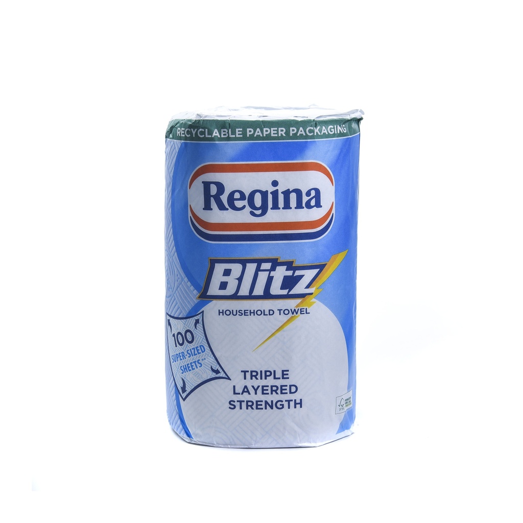 REGINA KITCHEN TOWEL BLITZ 1 ROLL 3 PLY