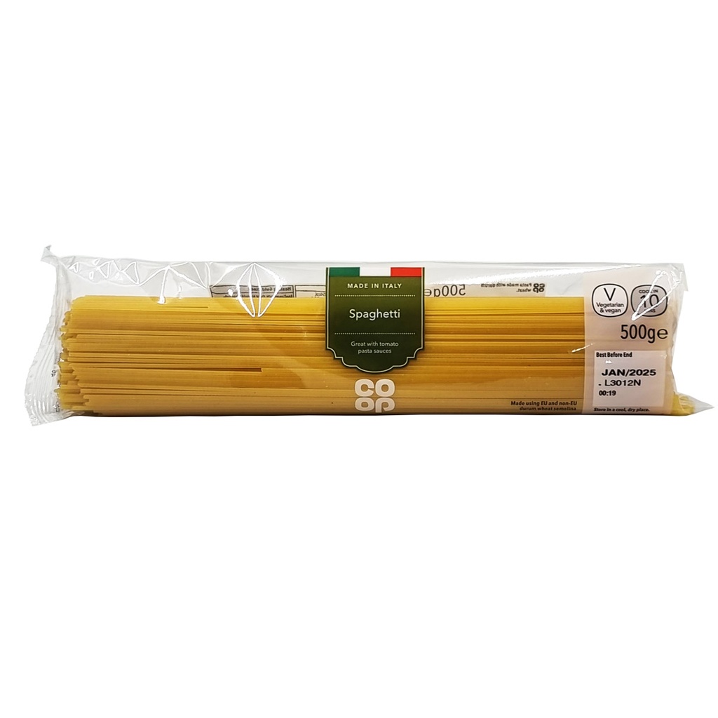 CO-OP SPAGHETTI 500G