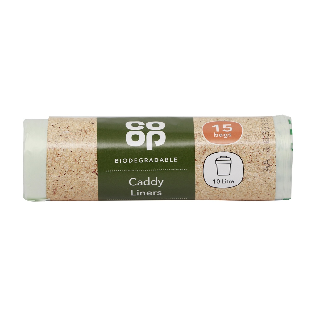 CO-OP 15 BIODEGRADABLE CADDY LINERS 10LTR