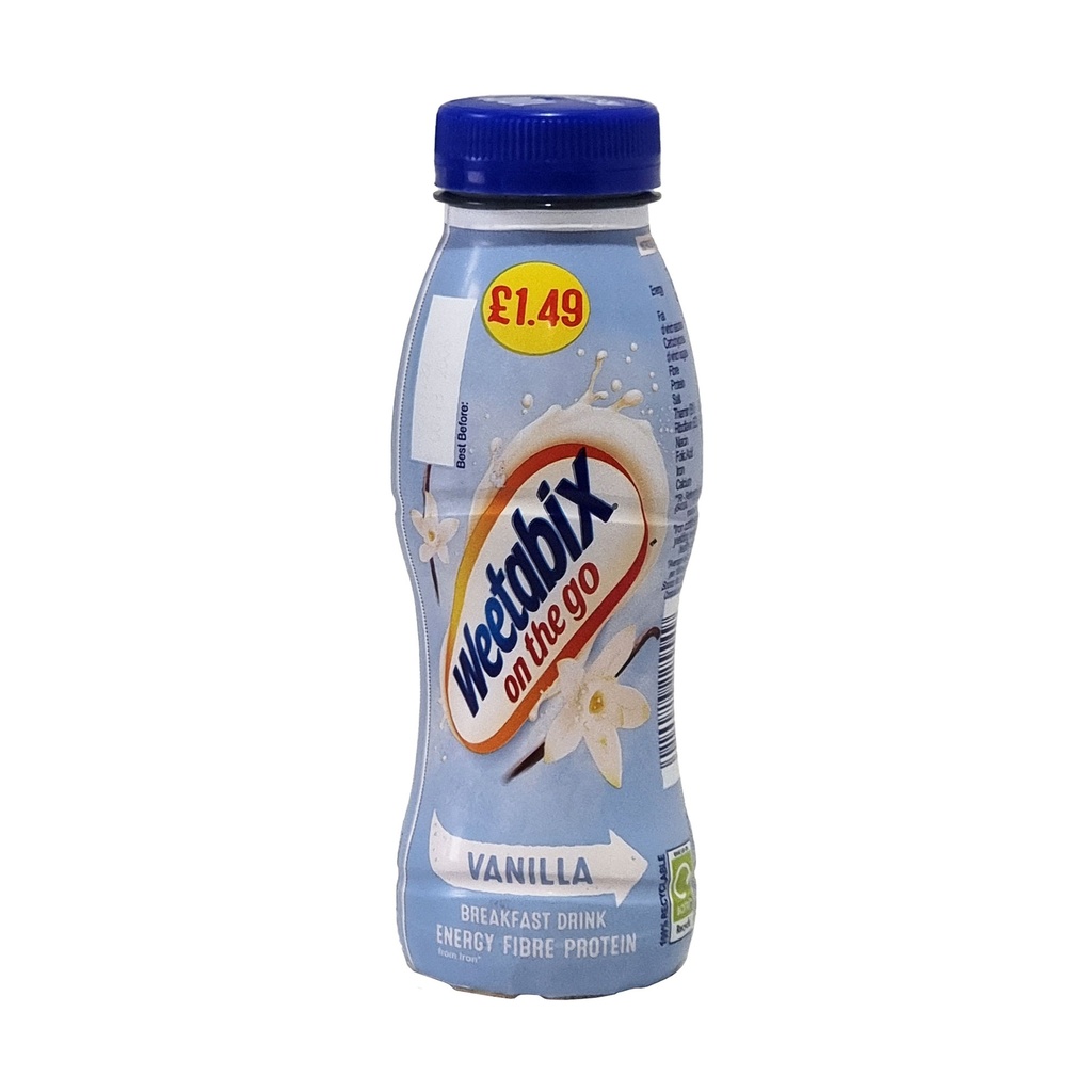 WEETABIX ON THE GO VANILLA BREAKFAST DRINK 250ML