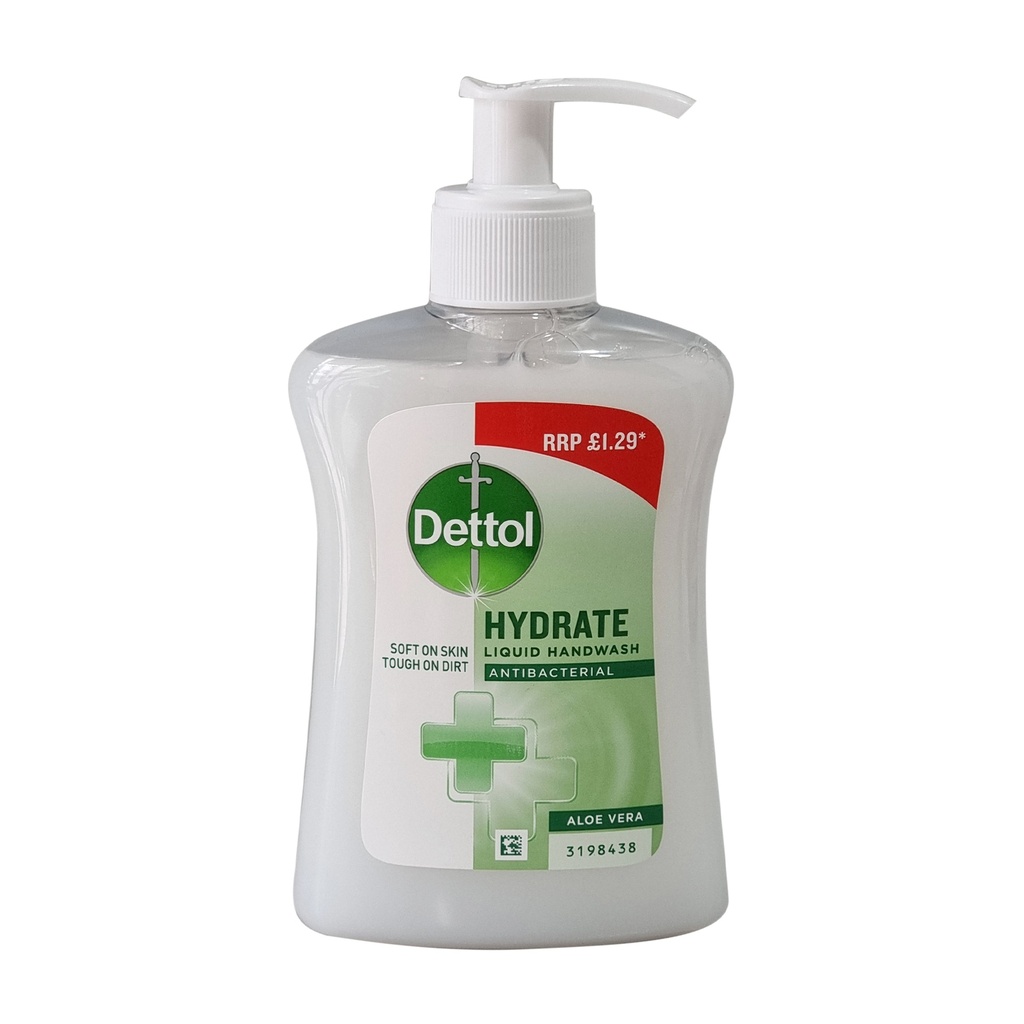 DETTOL LIQUID HAND WASH ALOE VERA 250ML