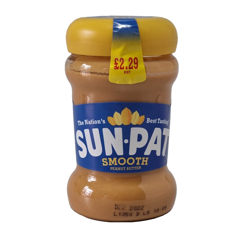 SUN-PAT SMOOTH PEANUT BUTTER 300G