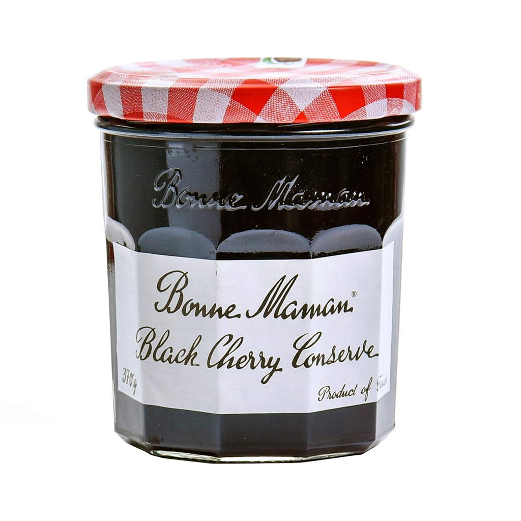 BONNE MAMAN BLACK CHERRY CONSERVE 370G