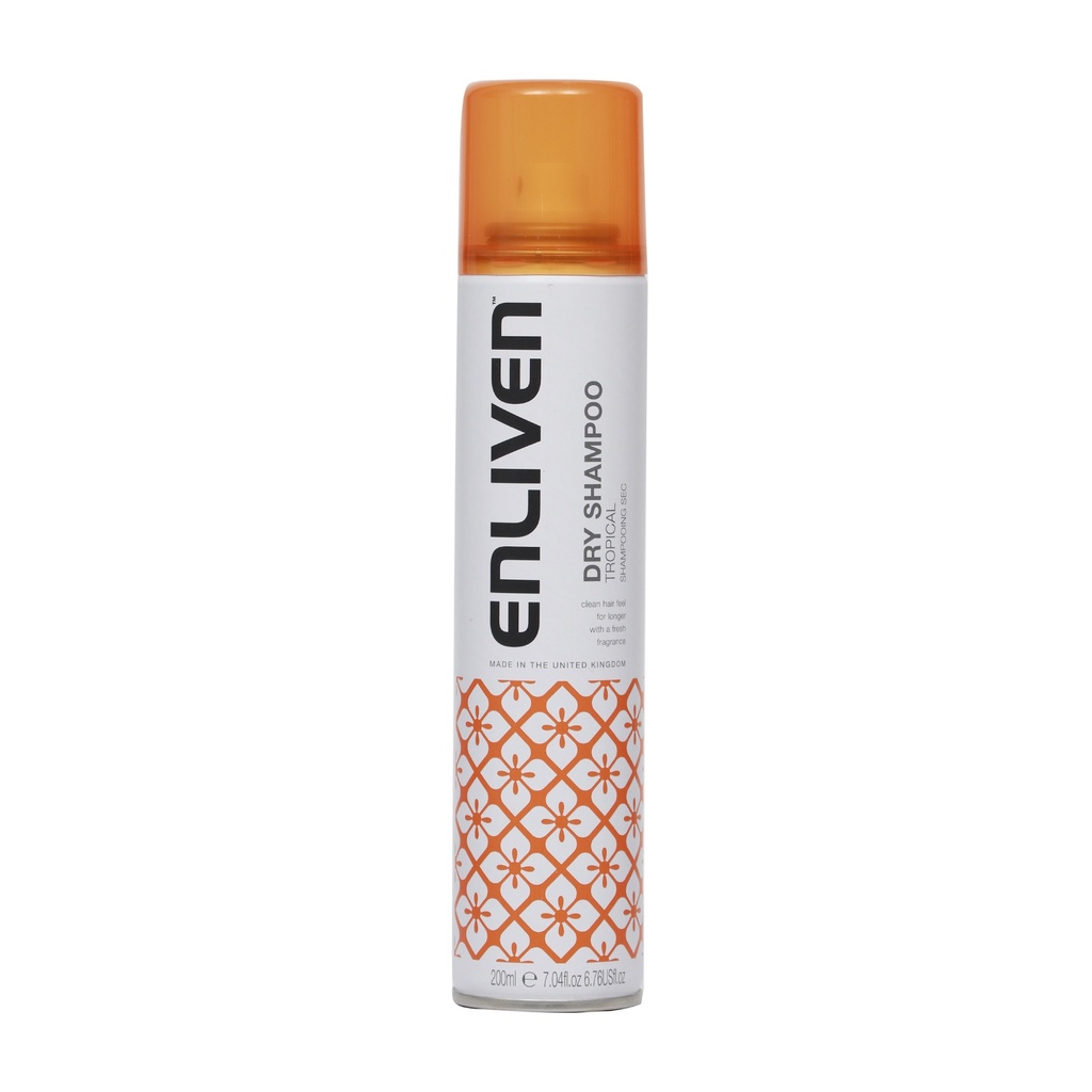 ENLIVEN DRY SHAMPOO TROPICAL 200ML