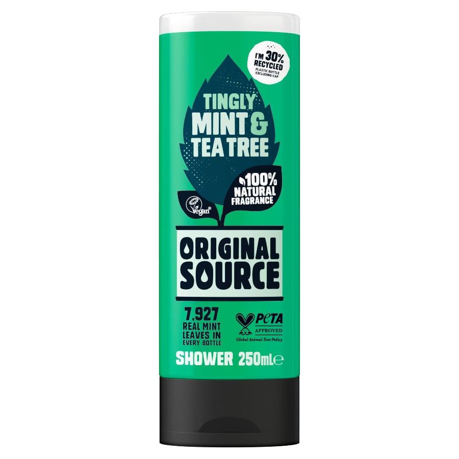 ORIGINAL SOURCE SHOWER GEL TINGLY MINT & TEA TREE 250ML