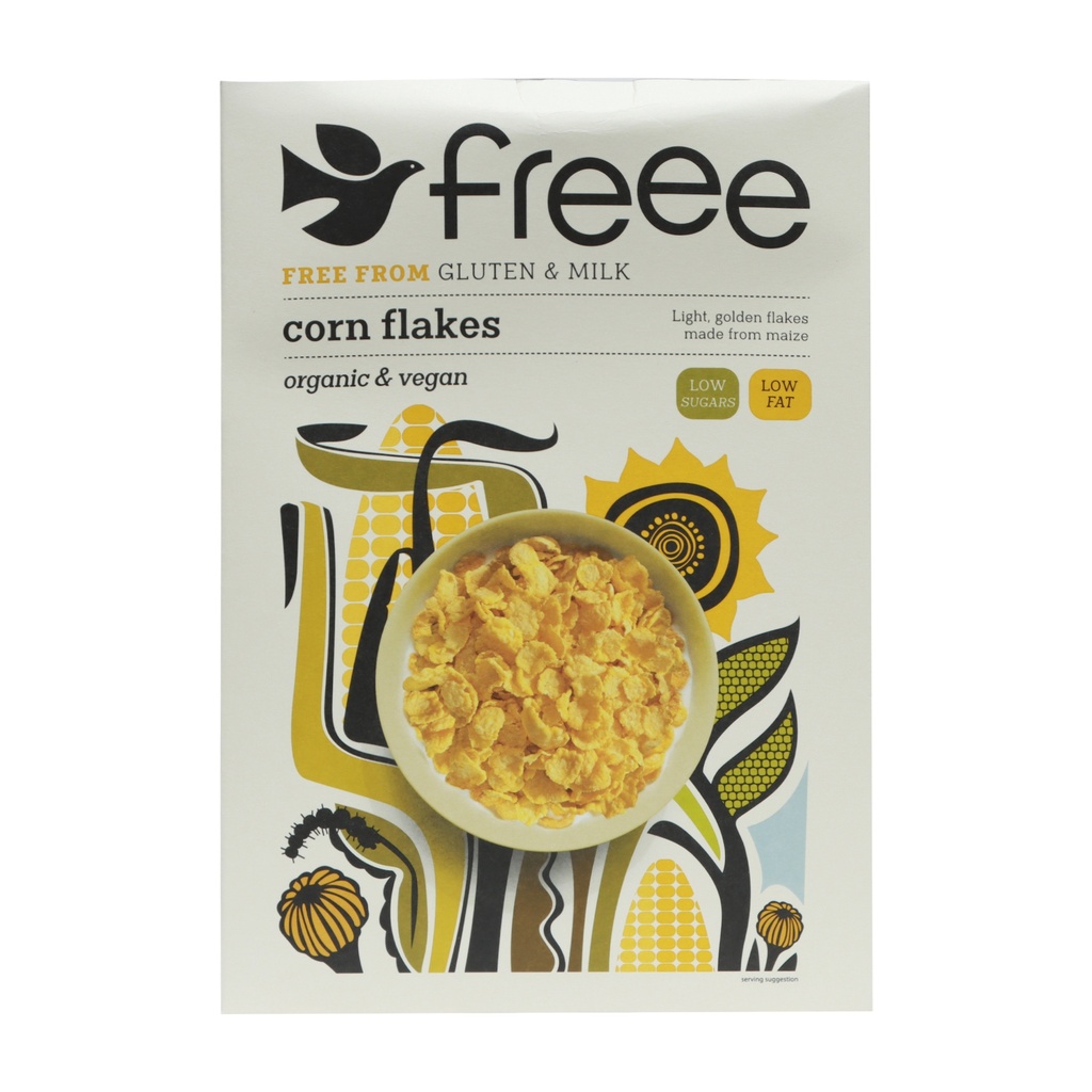 DOVES FARM ORGANIC GLUTEN FREE CORN FLAKES 325G