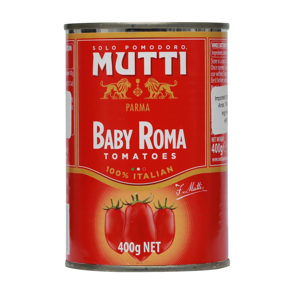 MUTTI BABY ROMA TOMATOES 400G