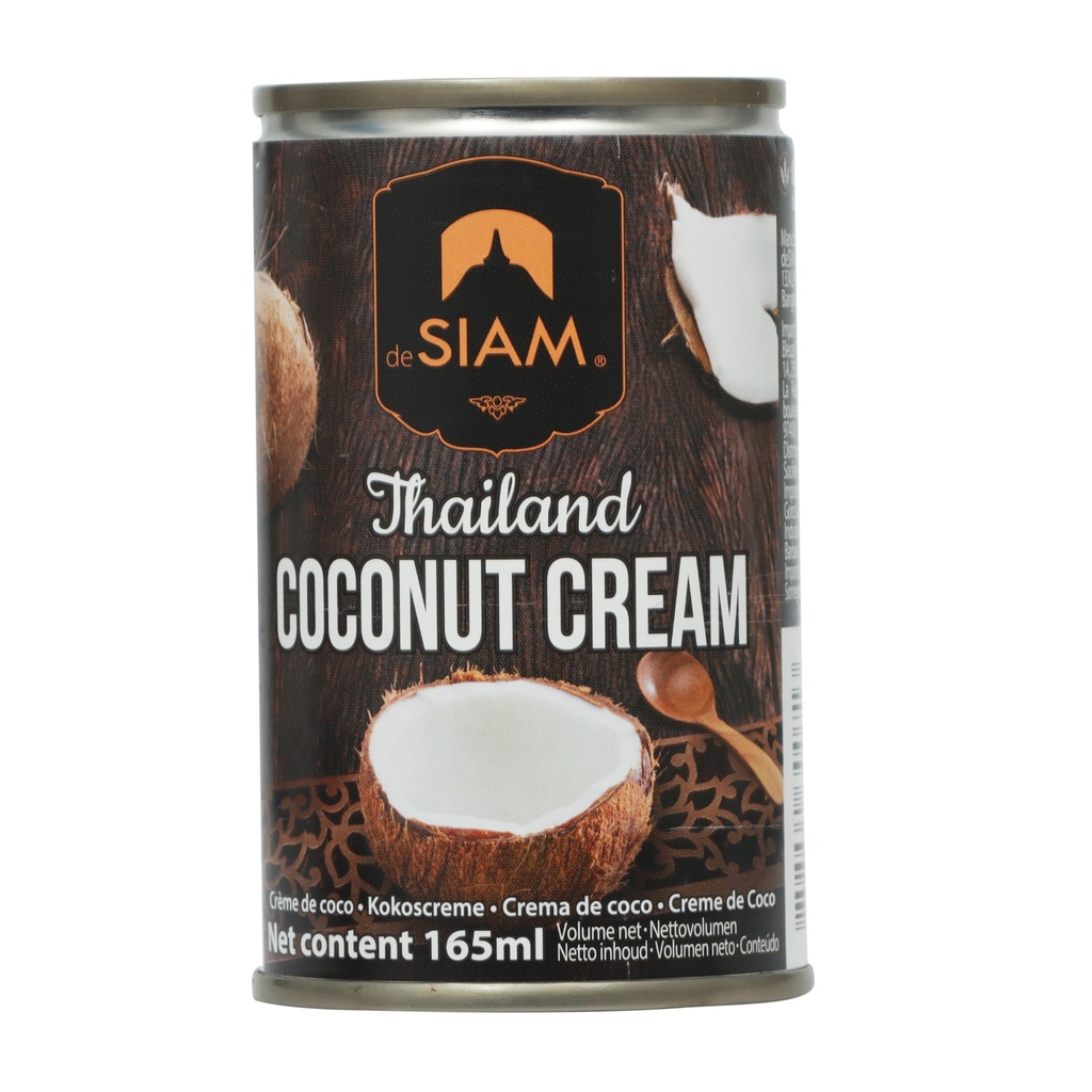 DE SIAM COCONUT CREAM 165ML