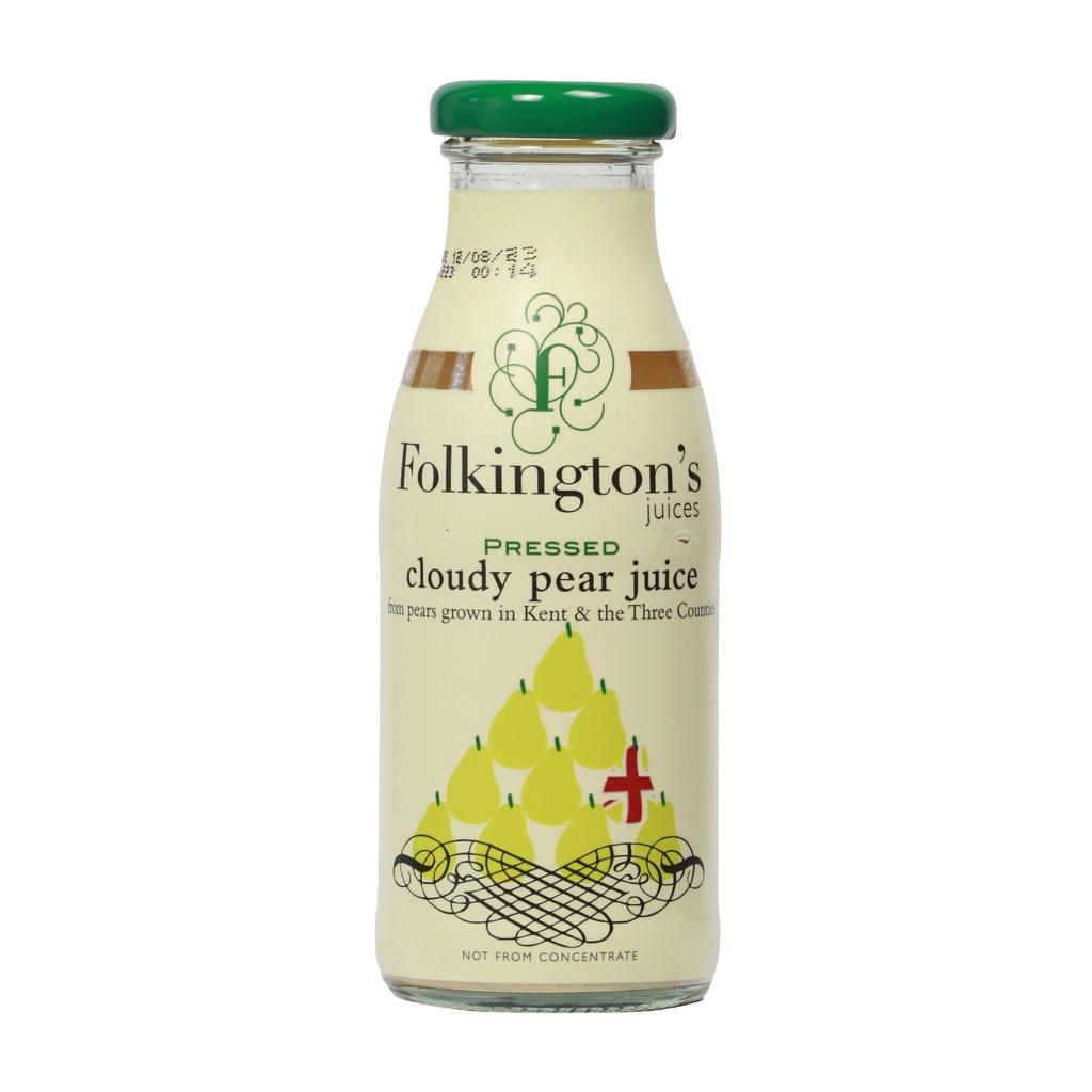 FOLKINGTON'S PRESSED CLOUDY PEAR JUICE 250ML