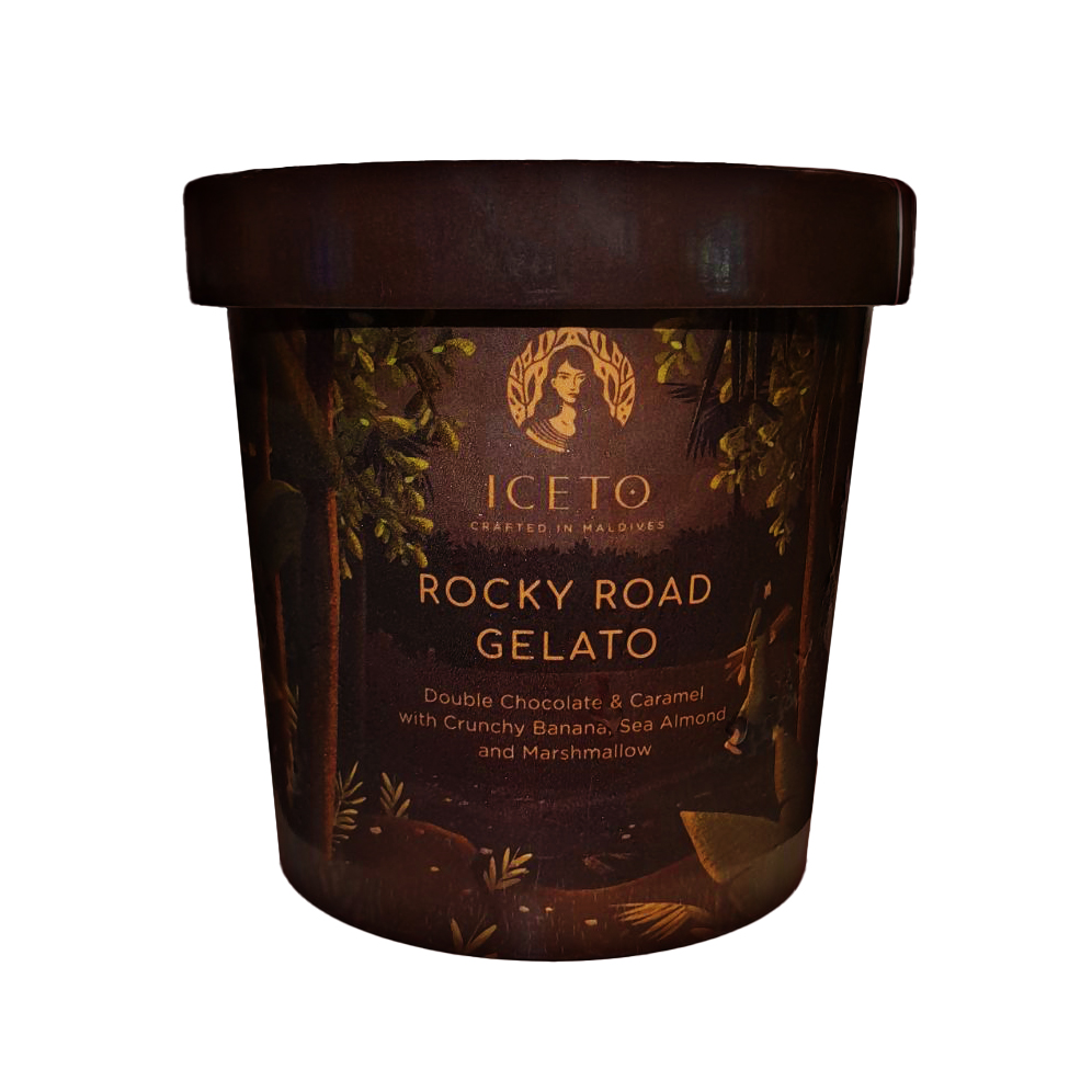 ICETO ROCKY ROAD GELATO 350ML