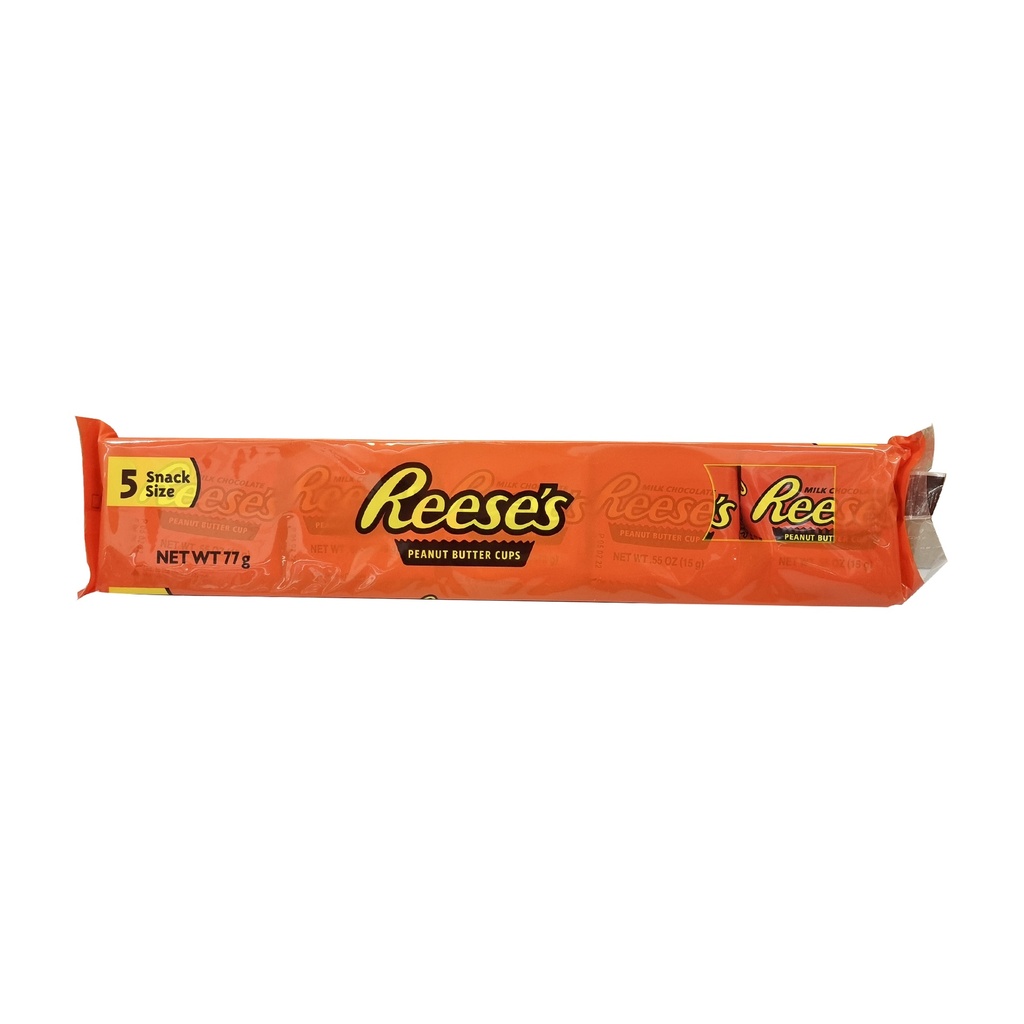 REESES PEANUT BUTTER CUP 5'S 77G