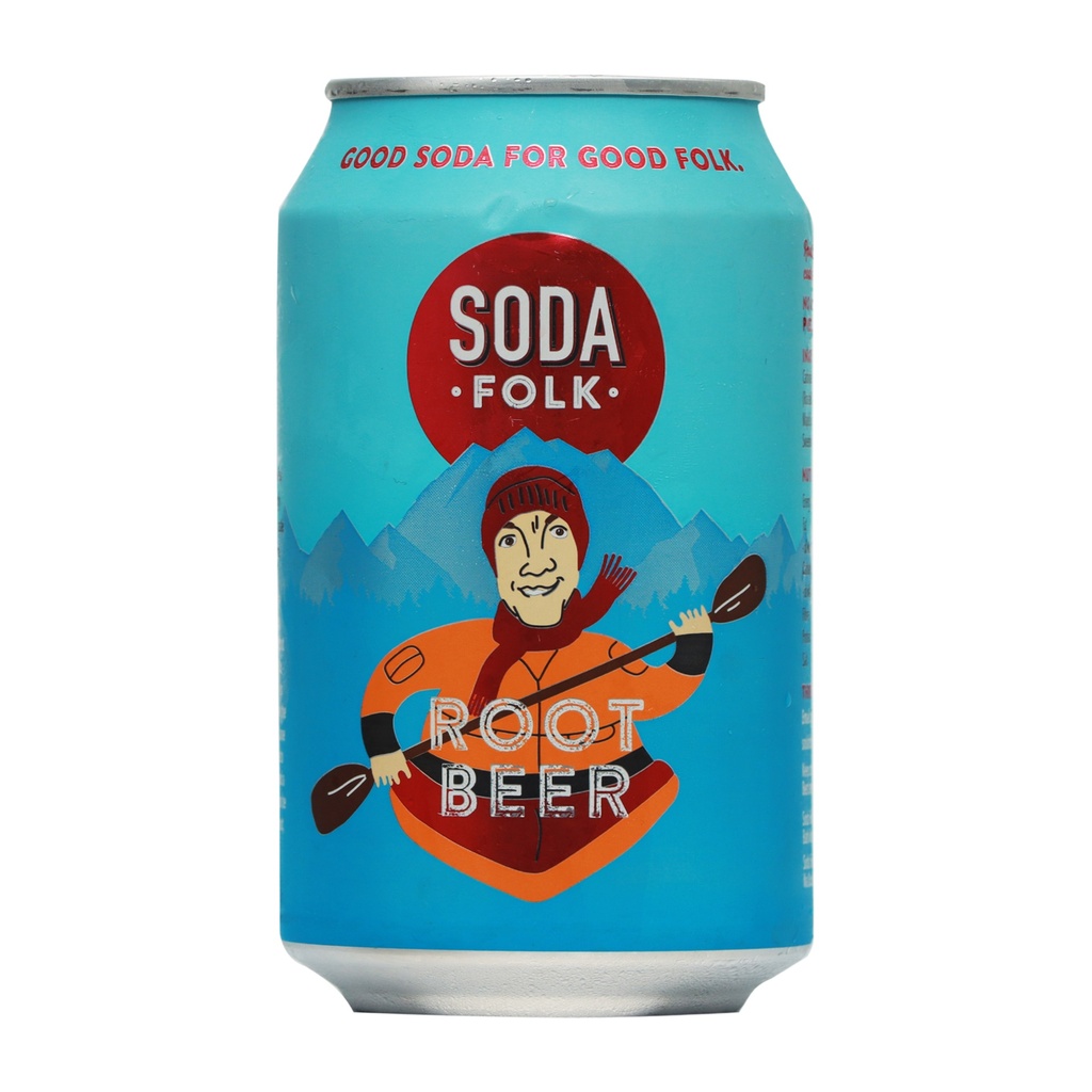 SODA FOLK ROOT BEER 330ML