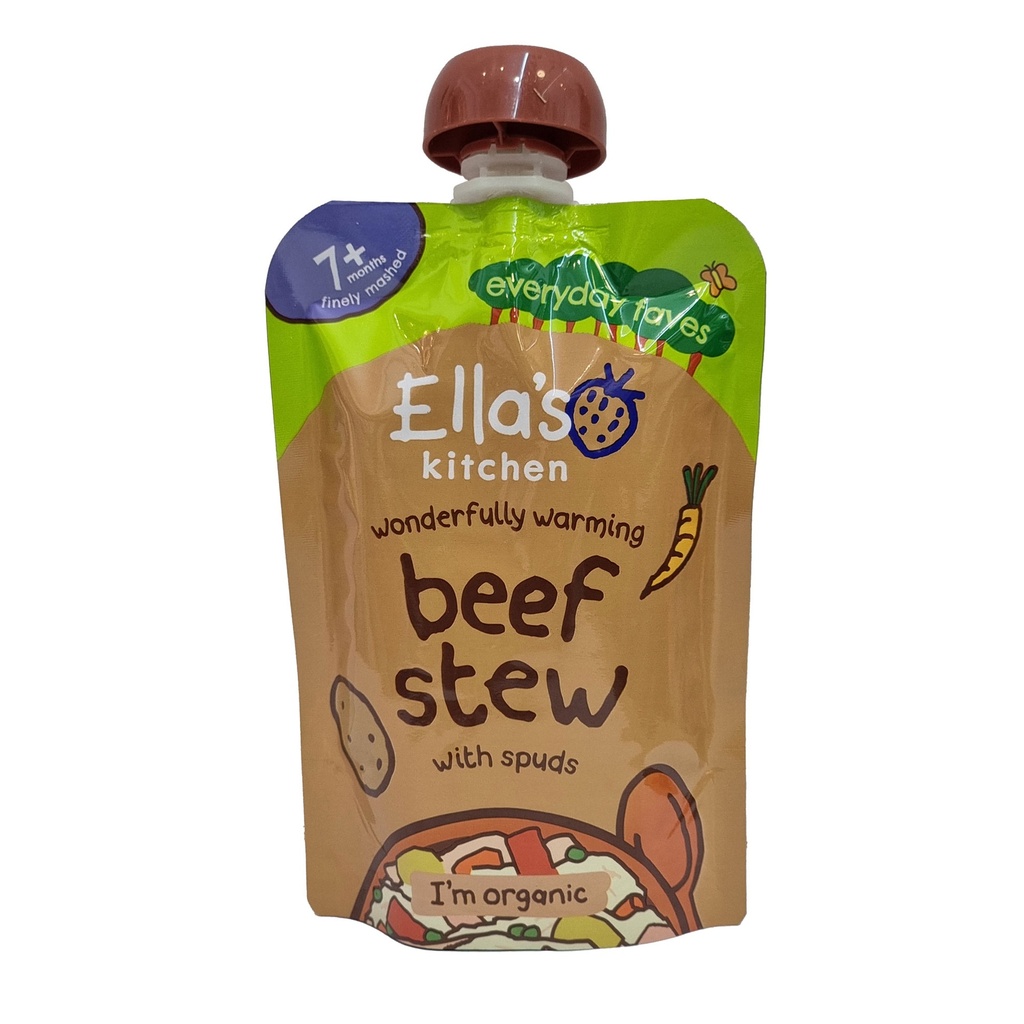 ELLA'S KITCHEN ORGANIC BEEF STEW 7+ MONTHS 130G