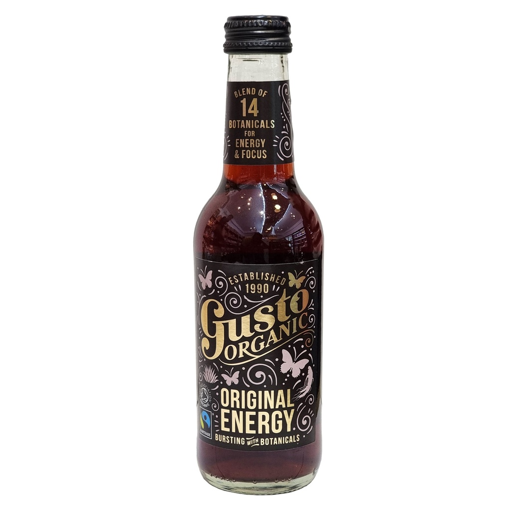 GUSTO FAIRTRADE ORGANIC ORIGINAL ENERGY 250ML