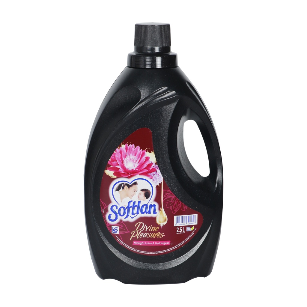 SOFTLAN FABRIC SOFTENER DIVINE PLEASURES MIDNIGHT LOTUS 2.5LTR