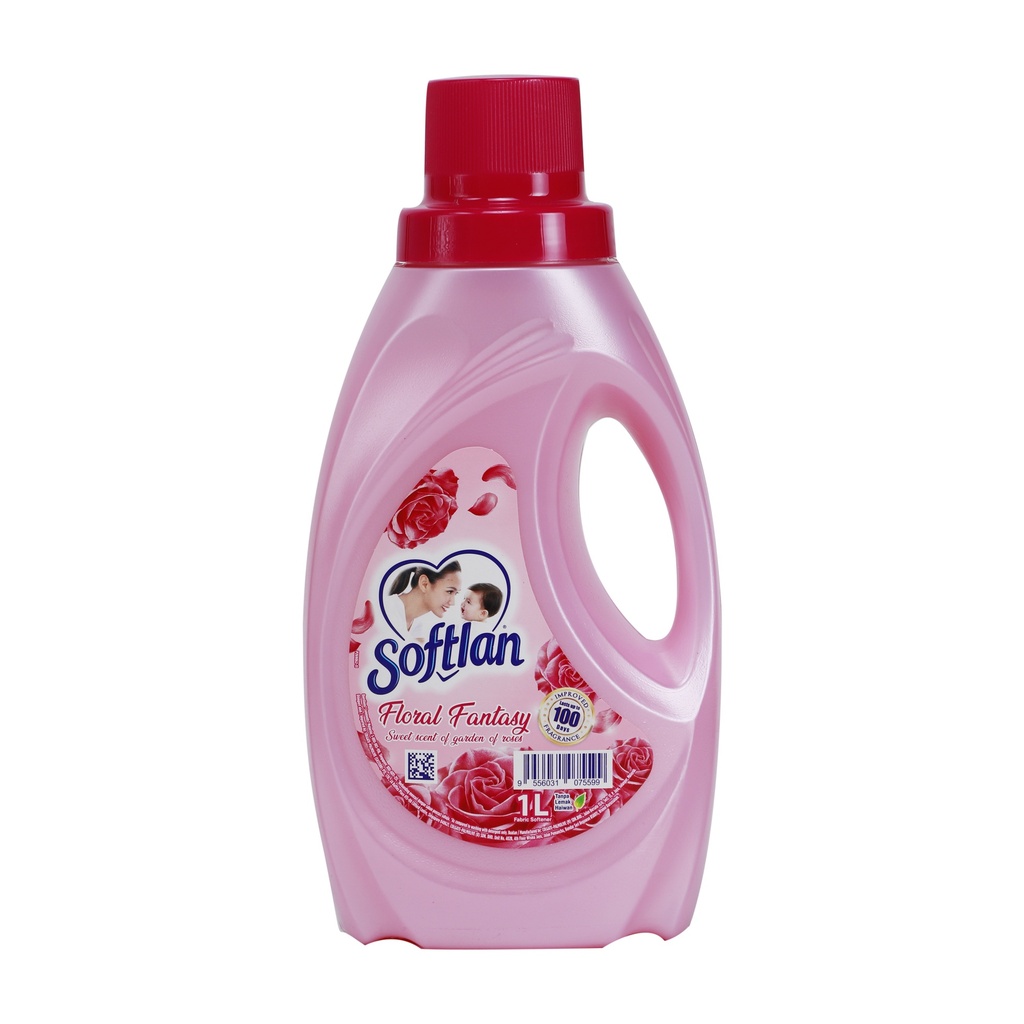 SOFTLAN FABRIC SOFTENER FLORAL FANTASY 1LTR