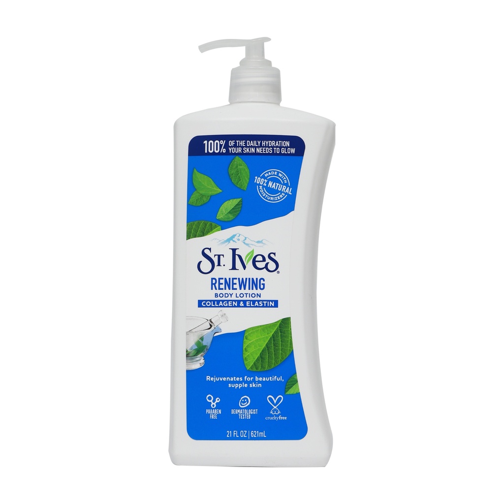 ST IVES SOFTENING BODY LOTION COLLAGEN & ELASTIN 621ML